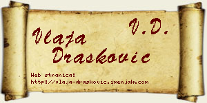 Vlaja Drašković vizit kartica